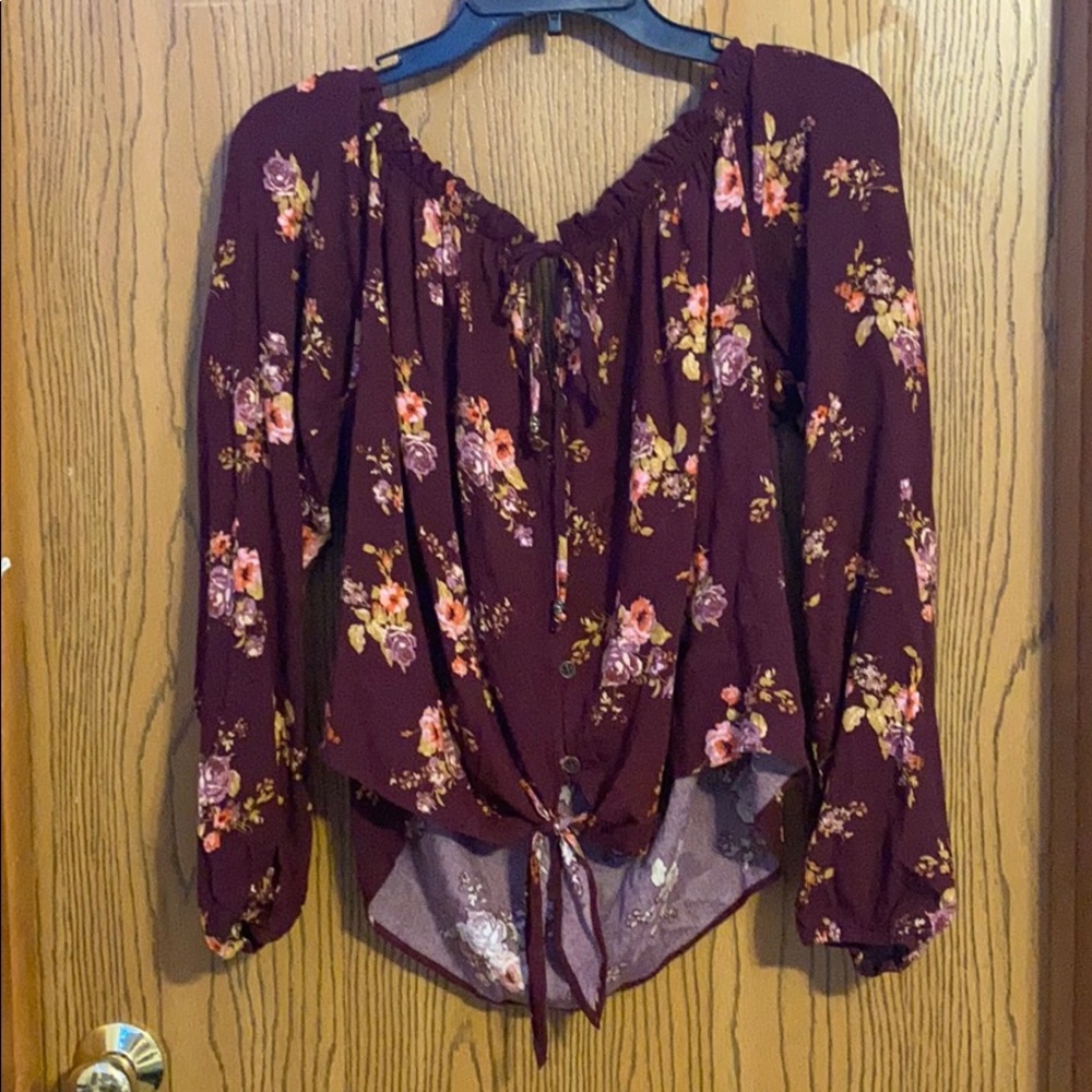 floral long sleeve